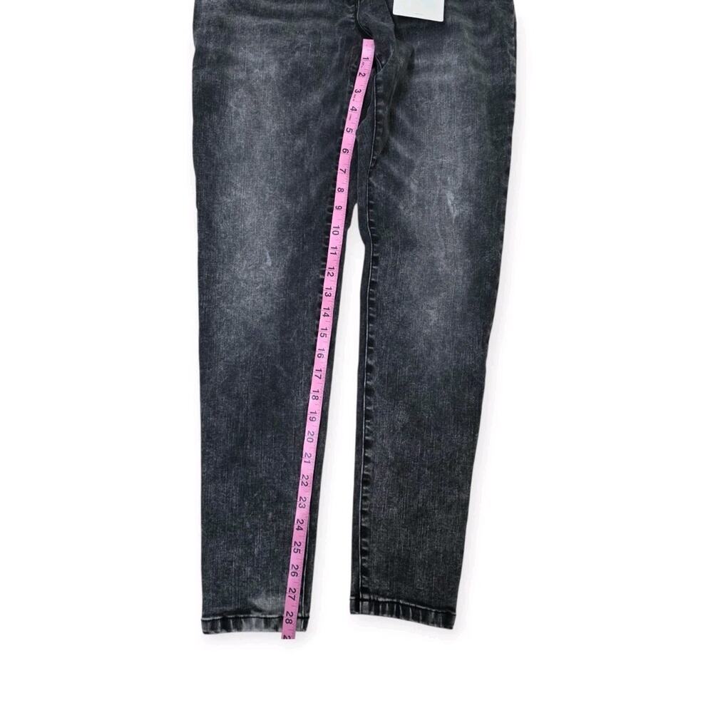 Coco + Carmen OMG Skinny Lifts Holds Jeans Distressed Black Sz 8 M NWT - Picture 5 of 8